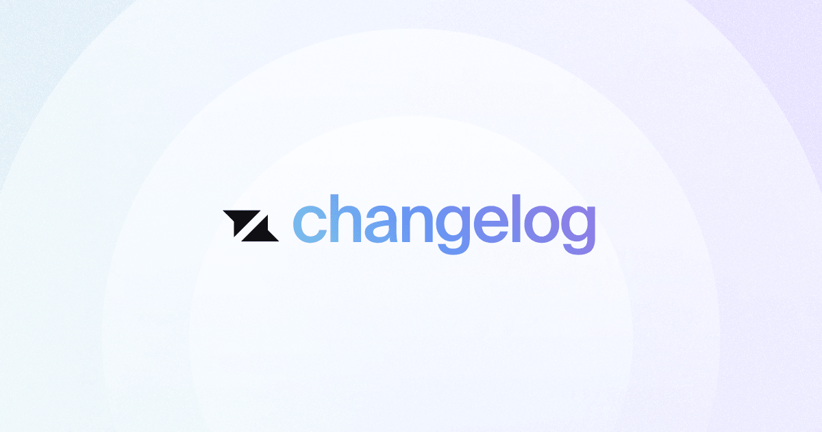 New changelog